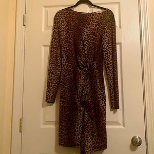 Michael Kors Leopard Print Dress